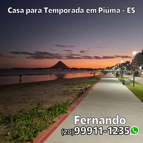 Casa de Aluguel para Temporadas em Piuma